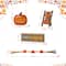 Glitzhome® Fall Wood Word Signs Table Décor Set